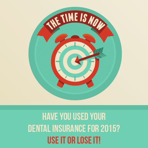 Don’t Throw Your Money Away ‐ Use Your 2015 Dental Benefits Before You Lose Them!